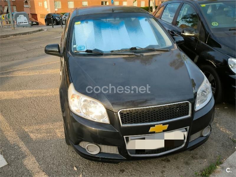 Negro Usado 2009 Chevrolet Aveo LS Berlina | 4000 € (Precio justo) - Imagen 1/4