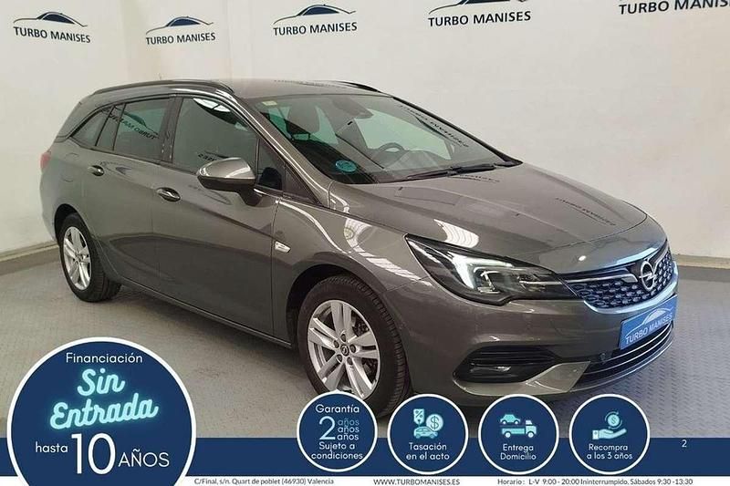 Gris Usado 2020 Opel Astra Business Elegance Familiar | 10.490 € (Precio justo) - Imagen 1/4