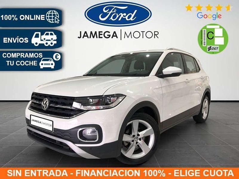 Blanco Usado 2019 VW T-Cross Sportline SUV | 15.990 € (Buen precio) - Imagen 1/4