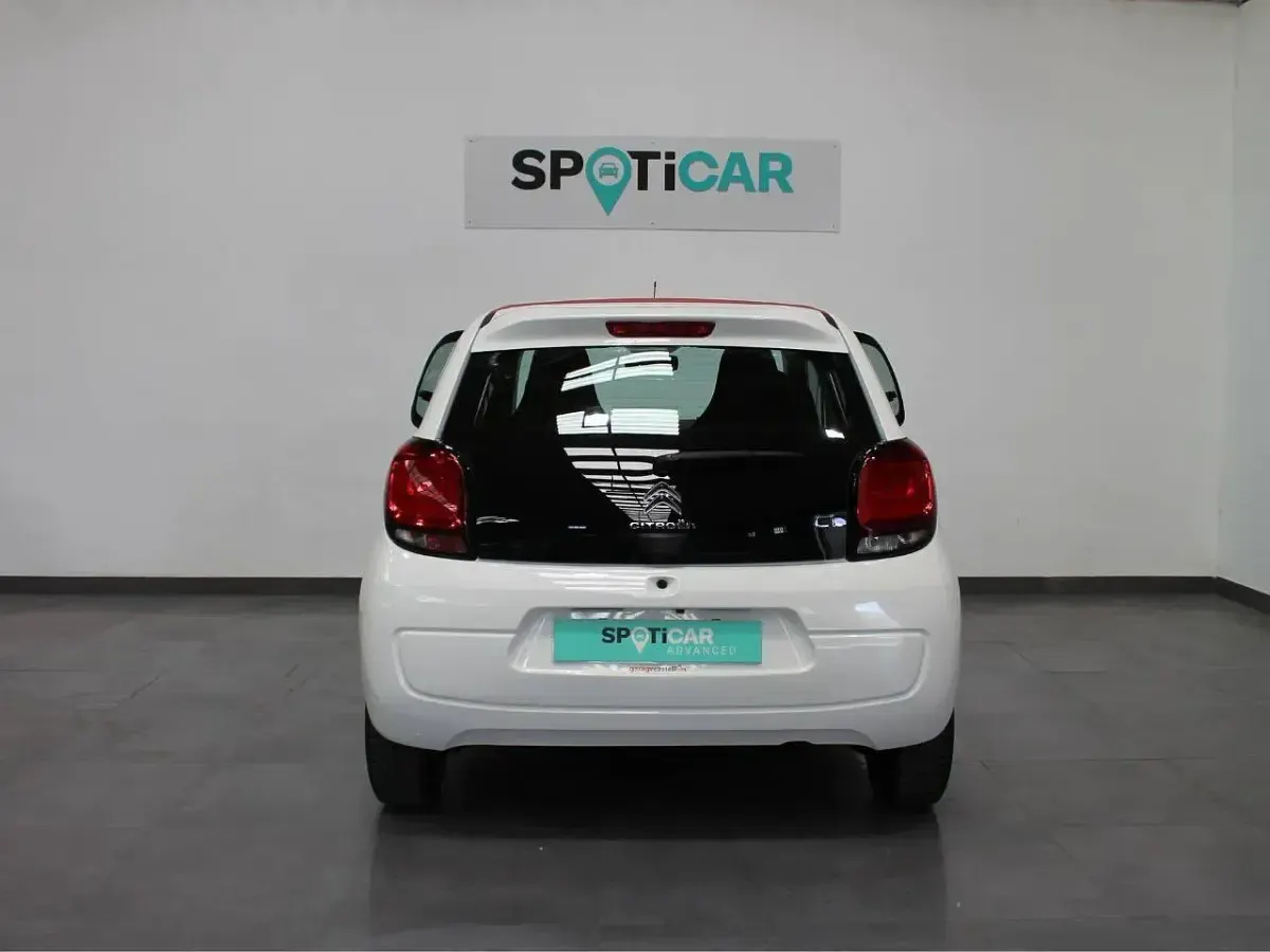 Brugt Citroën C1 Shine 72 HK (52 kW) 2018 Hvid Hatchback