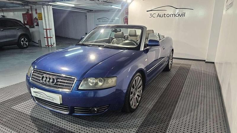 Usado Audi A4 S-Line 162 CV (119 kW) 2003 Azul Descapotable