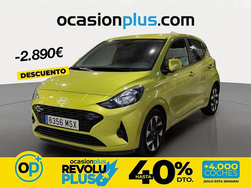 Usado Hyundai i10 63 CV (46 kW) 2024 Verde Utilitario