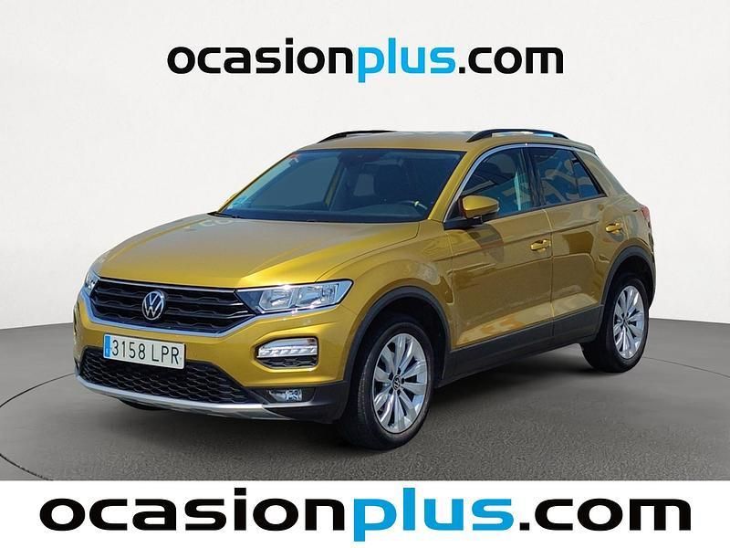 Amarillo Usado 2021 VW T-Roc Advance SUV | 18.355 € (Buen precio) - Imagen 1/4