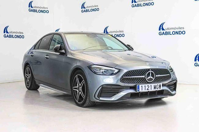 Usado Mercedes C220 AMG line 202 CV (148 kW) 2026 Gris Berlina