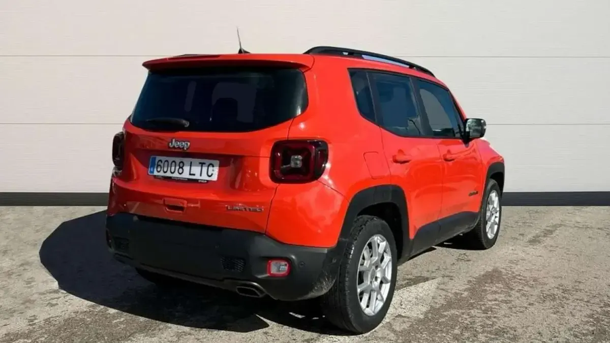 Usado Jeep Renegade Limited 151 CV (111 kW) 2021 Naranja SUV