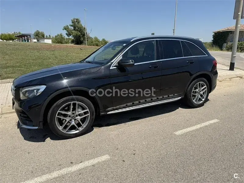 Usado Mercedes GLC250 204 CV (150 kW) 2017 Negro SUV