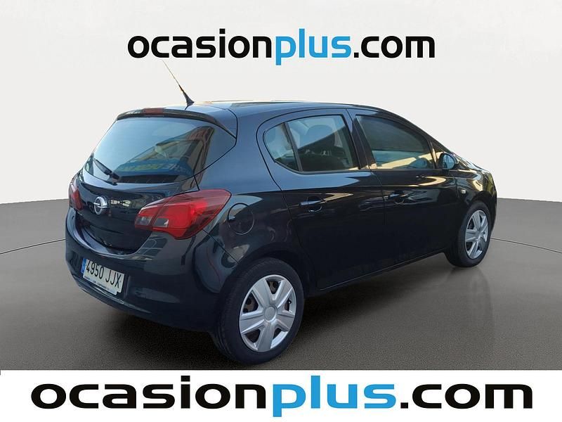 Usado Opel Corsa Expression 75 CV (55 kW) 2015 Negro Utilitario
