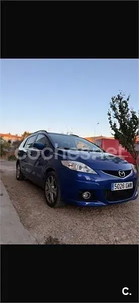 Usado Mazda 5 Style 143 CV (105 kW) 2009 Azul Monovolumen
