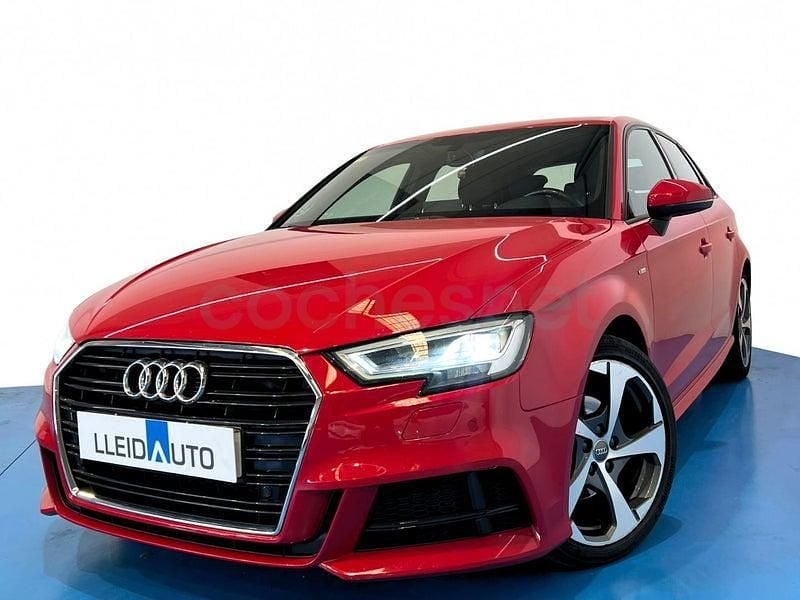 Usado Audi A3 S-Line 150 CV (110 kW) 2016 Rojo Berlina