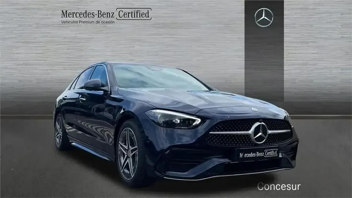 Usado Mercedes C220 200 CV (147 kW) 2023 Azul Berlina