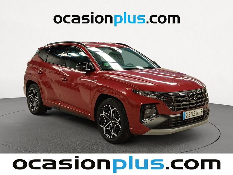 Usado Hyundai Tucson N Line 150 CV (110 kW) 2023 Rojo SUV