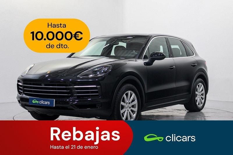 Negro Usado 2021 Porsche Cayenne SUV | 66.790 € (Super precio) - Imagen 1/4