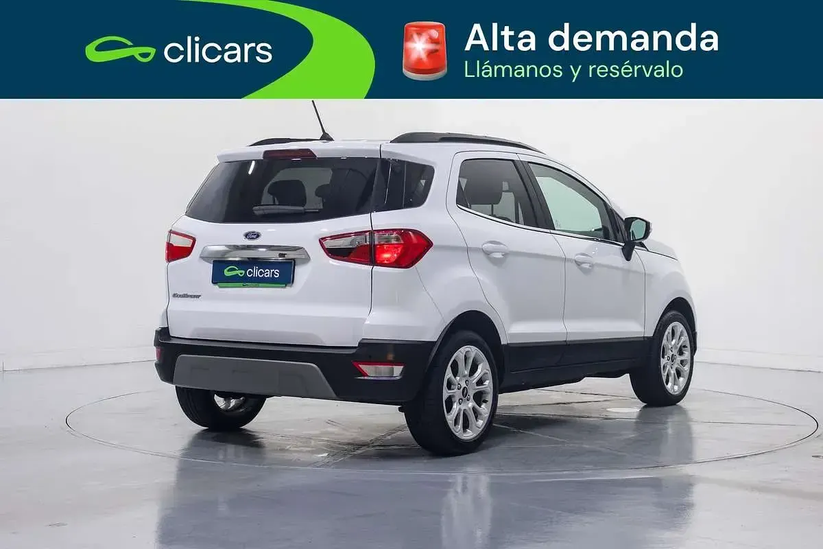 Usado Ford Ecosport Titanium 125 CV (91 kW) 2021 Blanco SUV