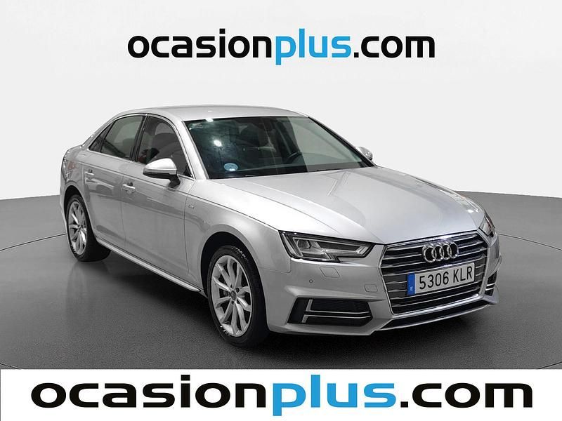 Usado Audi A4 S-Line 190 CV (139 kW) 2018 Gris Berlina