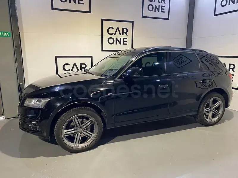 Usado Audi Q5 S-Line 190 CV (139 kW) 2015 Negro SUV