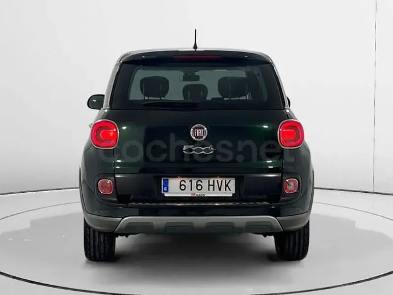 Usado Fiat 500L Trekking 85 CV (62 kW) 2014 Verde Monovolumen