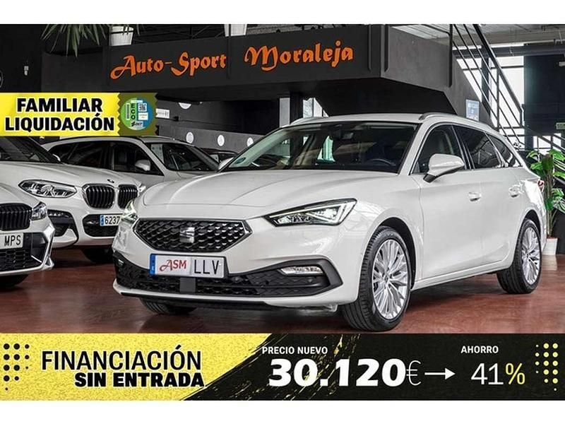 Blanco Usado 2020 Seat Leon ST XCELLENCE Familiar | 16.400 € (Precio justo) - Imagen 1/4