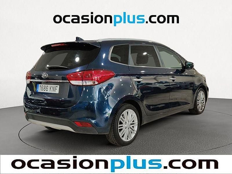 Usado Kia Carens 136 CV (100 kW) 2018 Azul Monovolumen