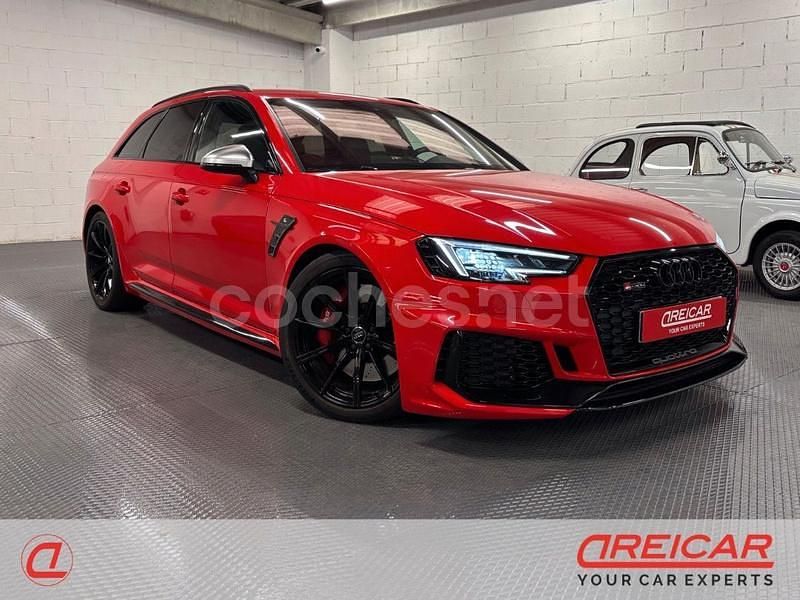 Usado Audi RS4 450 CV (330 kW) 2018 Rojo Familiar