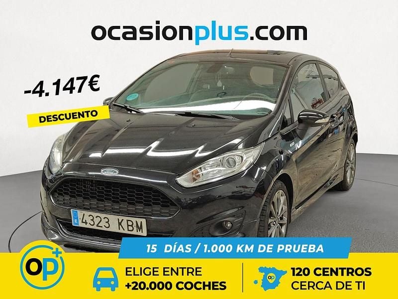 Usado Ford Fiesta ST-Line 101 CV (74 kW) 2017 Negro Utilitario