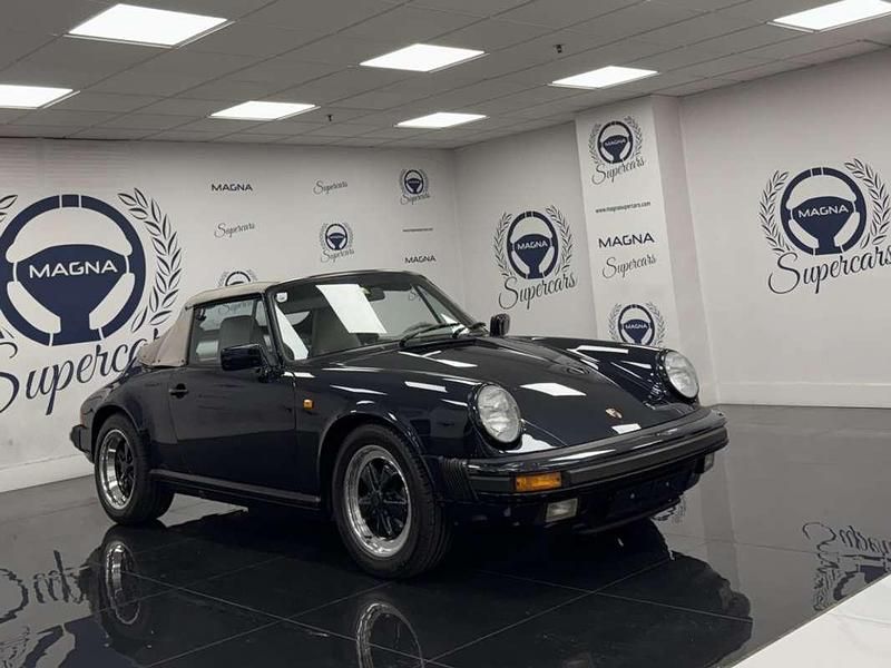 Usado Porsche 911 Carrera Cabriolet 230 CV (169 kW) 1989 Azul Descapotable