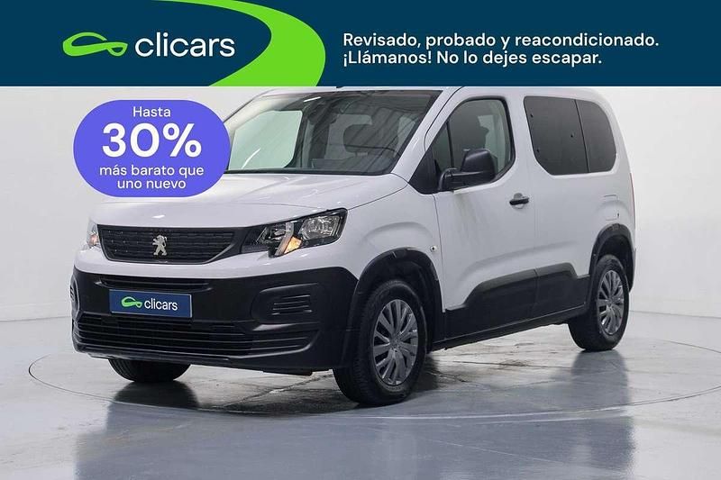 Usado Peugeot Rifter Active 102 CV (75 kW) 2022 Blanco Monovolumen