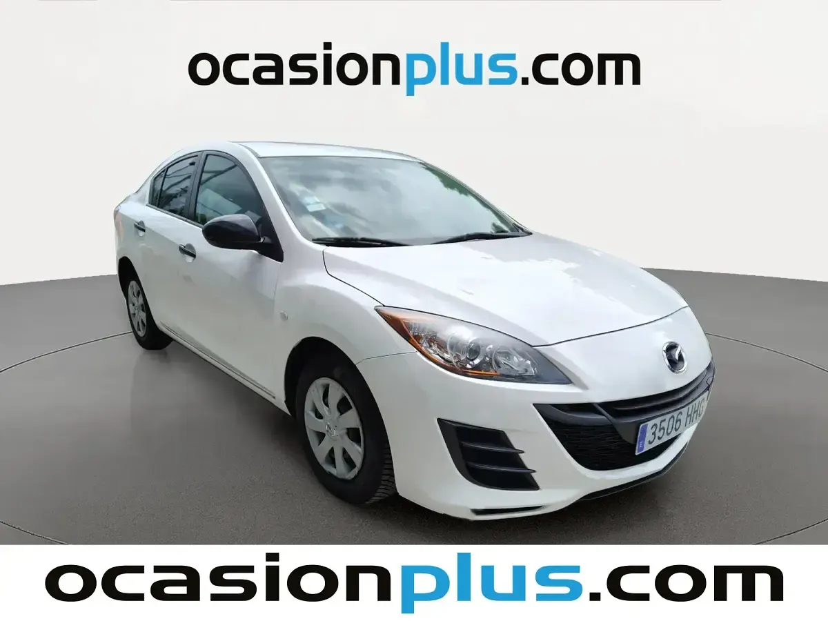 Usado Mazda 3 Active 105 CV (77 kW) 2011 Blanco Utilitario