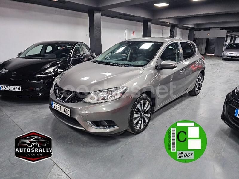 Gris / plata Usado 2015 Nissan Pulsar Tekna Berlina | 9999 € (Precio justo) - Imagen 1/4