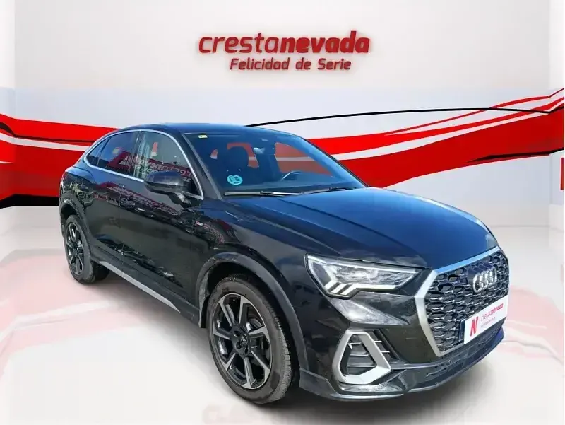 Usado Audi Q3 Sportback S-Line 190 CV (139 kW) 2020 Negro SUV