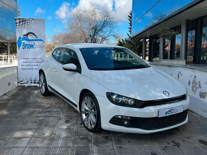 Usado VW Scirocco 160 CV (117 kW) 2009 Blanco Coupe