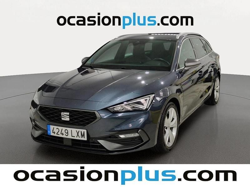Gris Usado 2022 Seat Leon FR Monovolumen | 20.719 € (Precio justo) - Imagen 1/4