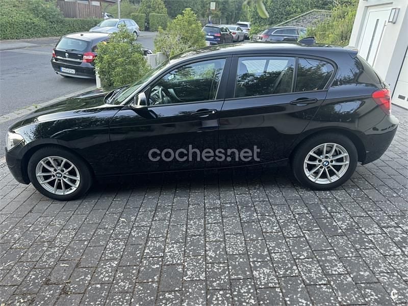 Negro Usado 2014 BMW 116 Utilitario | 8300 € (Super precio) - Imagen 1/4