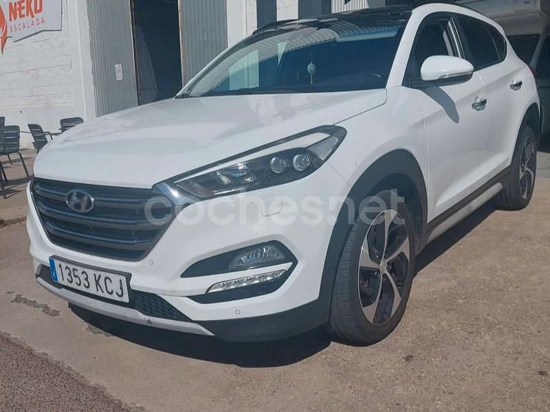 Blanco Usado 2017 Hyundai Tucson SUV | 17.990 € (Buen precio) - Imagen 1/4