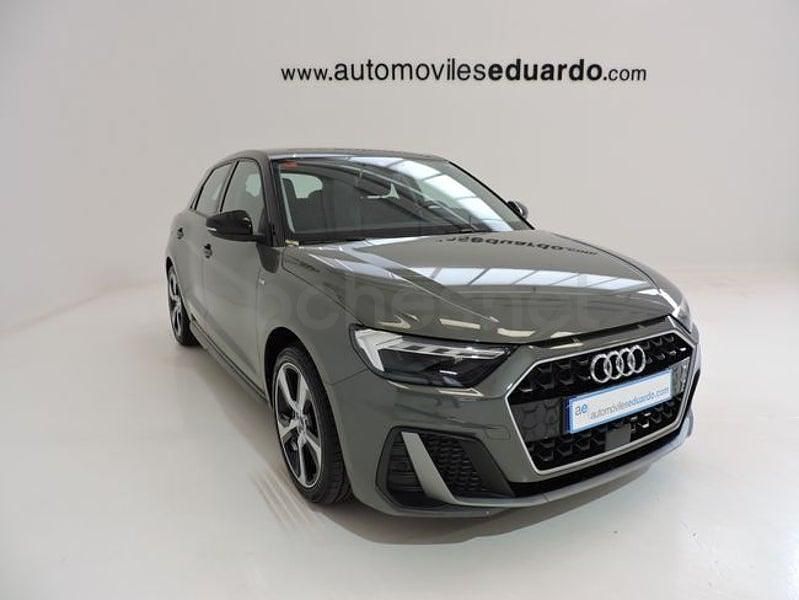 Usado Audi A1 Sportback S-Line 95 CV (69 kW) 2021 Gris / plata Utilitario