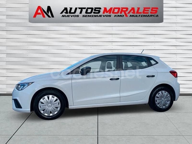 Usado Seat Ibiza Reference 95 CV (69 kW) 2019 Blanco Berlina
