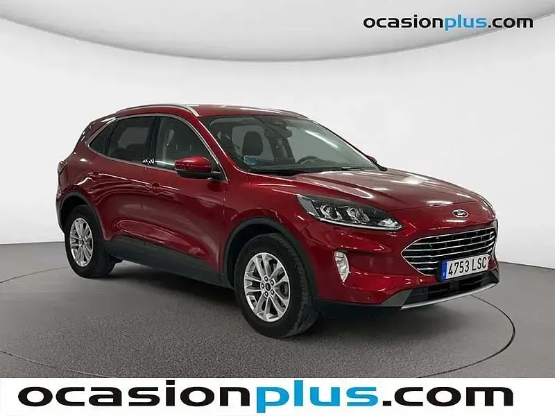 Usado Ford Kuga Titanium 150 CV (110 kW) 2021 Rojo SUV