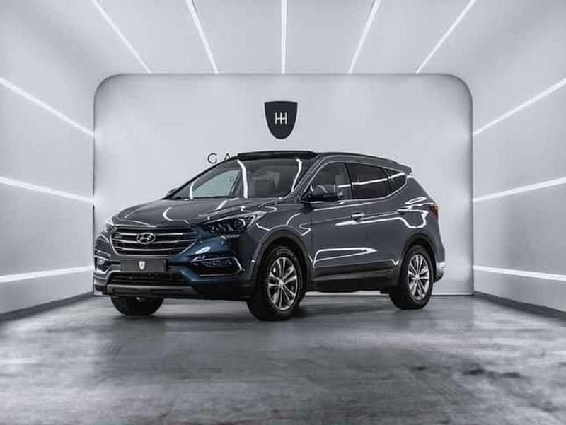 Usado Hyundai Santa Fe 201 CV (147 kW) 2017 Gris SUV