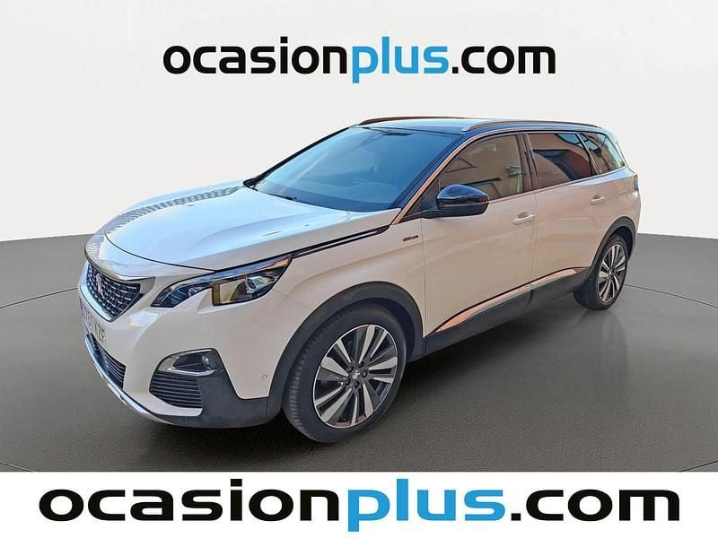 Blanco Usado 2019 Peugeot 5008 GT-line SUV | 16.182 € (Precio justo) - Imagen 1/4