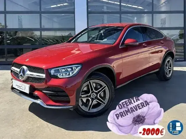 Usado Mercedes GLC300e AMG 306 CV (225 kW) 2022 Rojo SUV