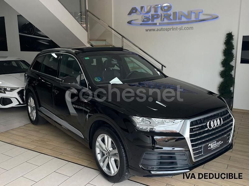 Negro Usado 2018 Audi Q7 S-Line SUV | 41.490 € (Precio justo) - Imagen 1/4
