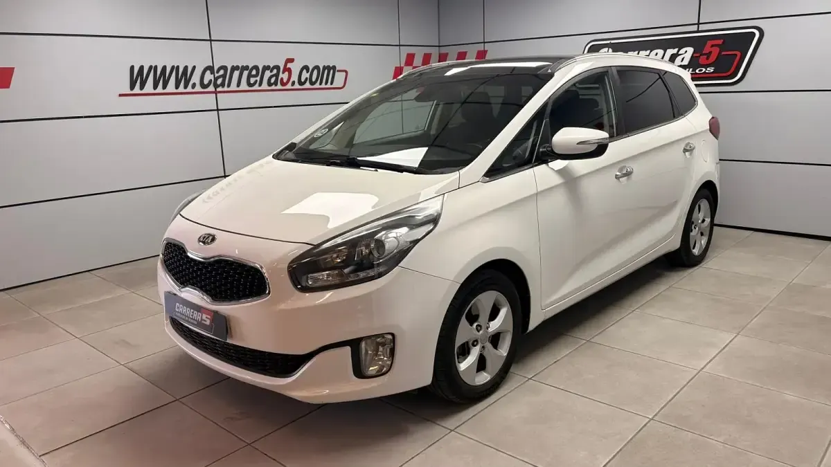 Usado Kia Carens 136 CV (100 kW) 2014 Blanco Monovolumen