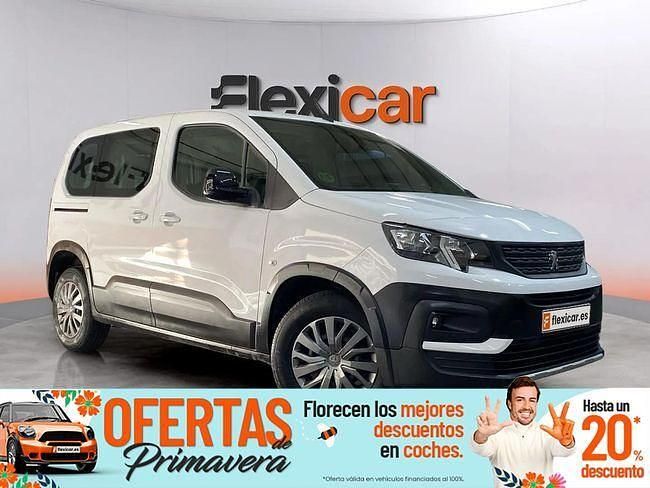 Usado Peugeot Rifter Active 100 CV (73 kW) 2022 Blanco Monovolumen