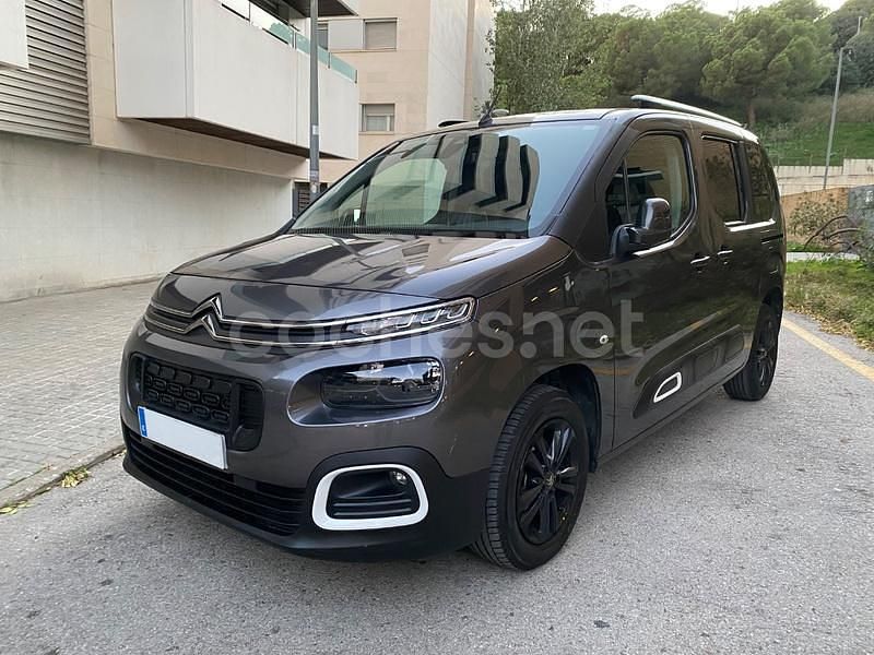 Gris / plata Usado 2021 Citroën Berlingo Feel Monovolumen | 16.900 € (Un poco caro) - Imagen 1/4