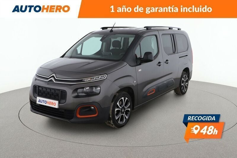 Gris Usado 2020 Citroën Berlingo PureTech Monovolumen | 17.399 € (Buen precio) - Imagen 1/3