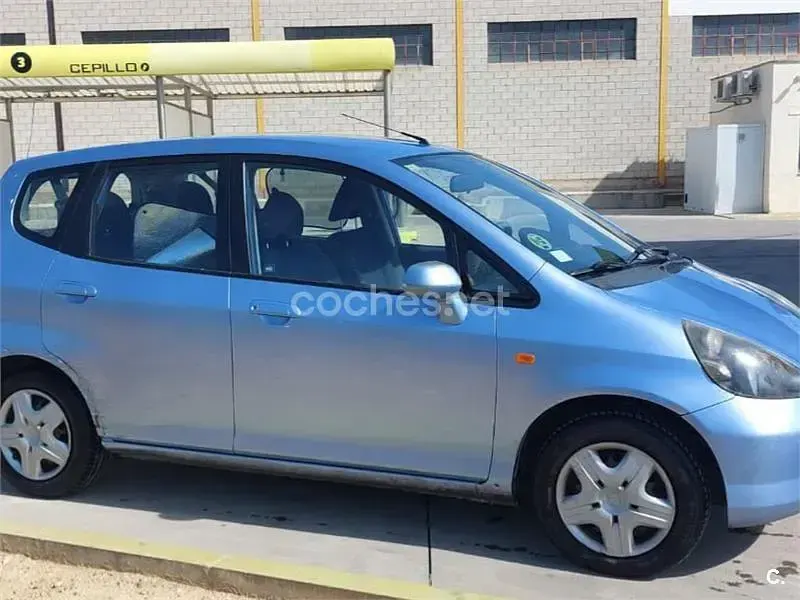 Usado Honda Jazz LS 83 CV (61 kW) 2003 Azul Utilitario