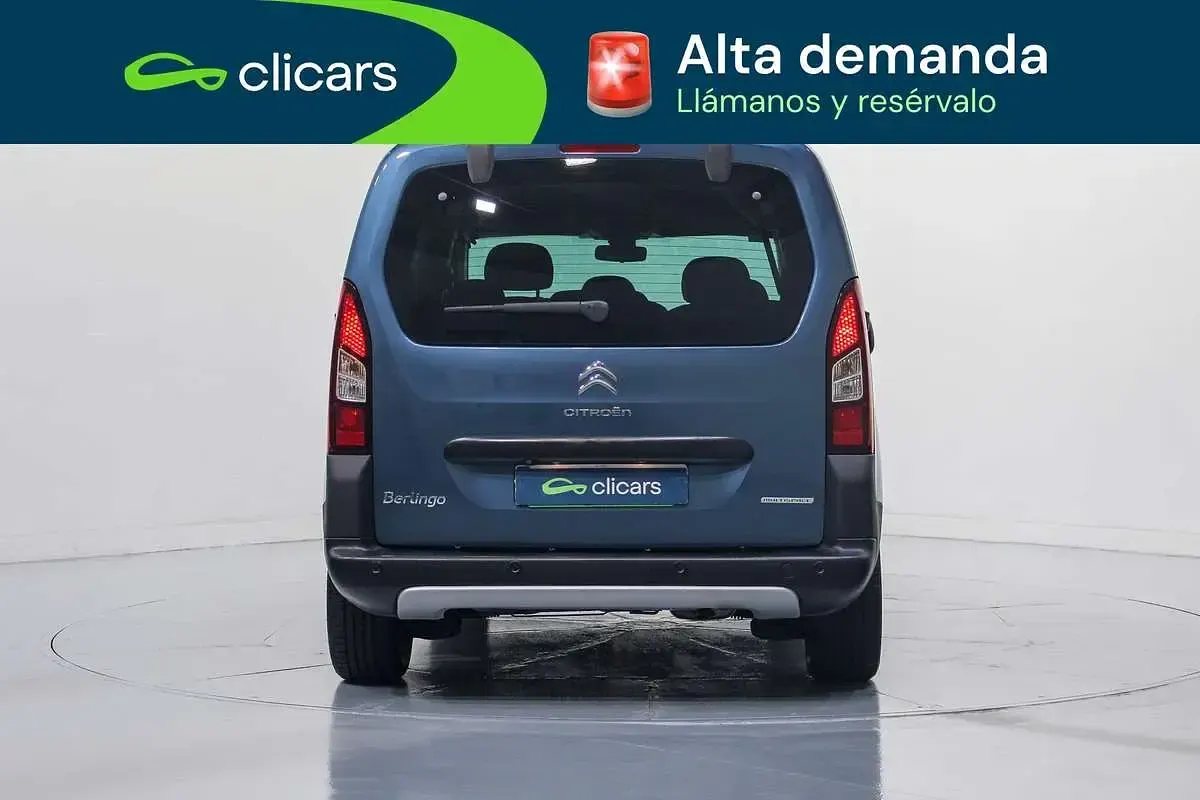 Usado Citroën e-Berlingo PureTech 110 CV (80 kW) 2018 Azul Monovolumen