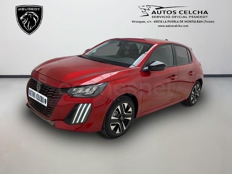 Nuevo Peugeot 208 Allure 110 CV (80 kW) 2025 Rojo Utilitario