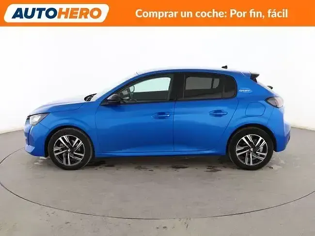 Käytetty Peugeot 208 Allure 102 HP (75 kW) 2023 Sininen Viistoperä