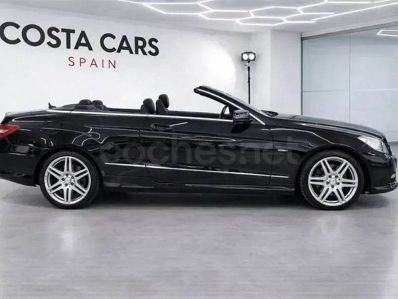 Usado Mercedes E350 Avantgarde 231 CV (169 kW) 2011 Negro Descapotable