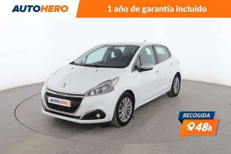 Blanco Usado 2016 Peugeot 208 Allure Utilitario | 7799 € (Precio justo) - Imagen 1/2